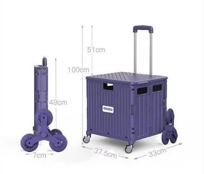 Carro de caja plegable