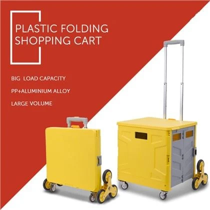 Carro para subir escaleras para comestibles